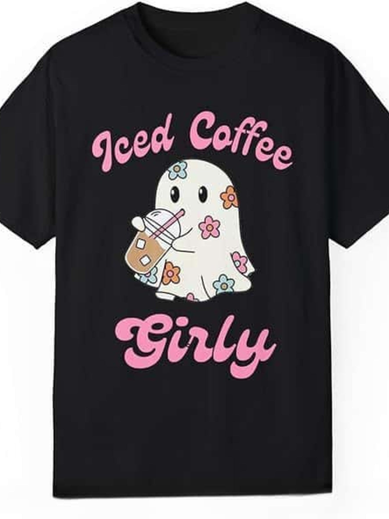 Women’s Iced Coffee Girly Tee