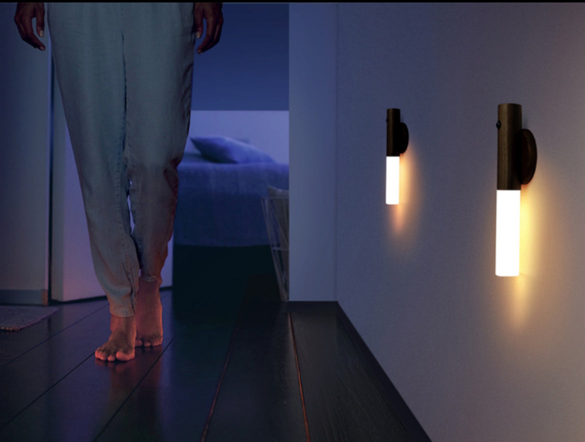 LED Wood Magnetic Nightlight