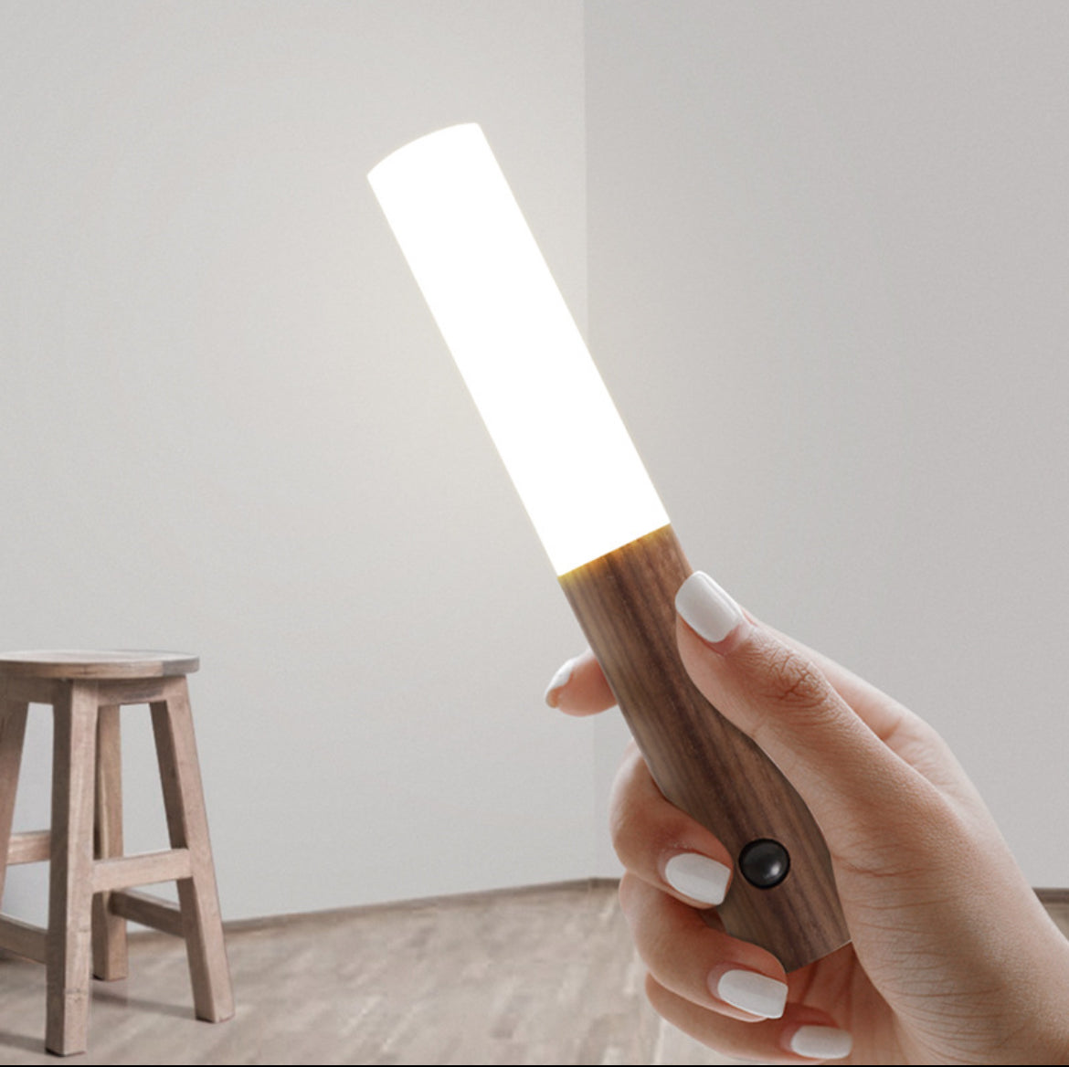 LED Wood Magnetic Nightlight