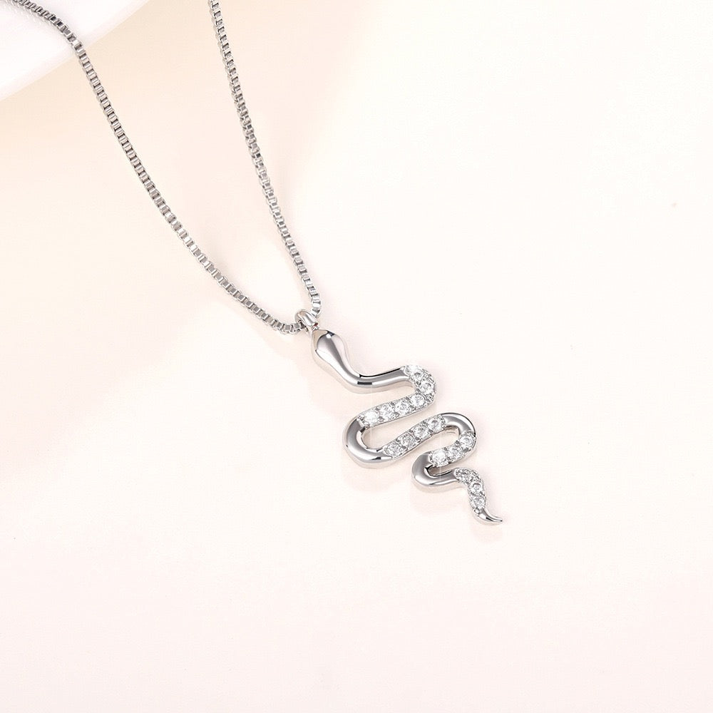 Snake Pendant Necklace