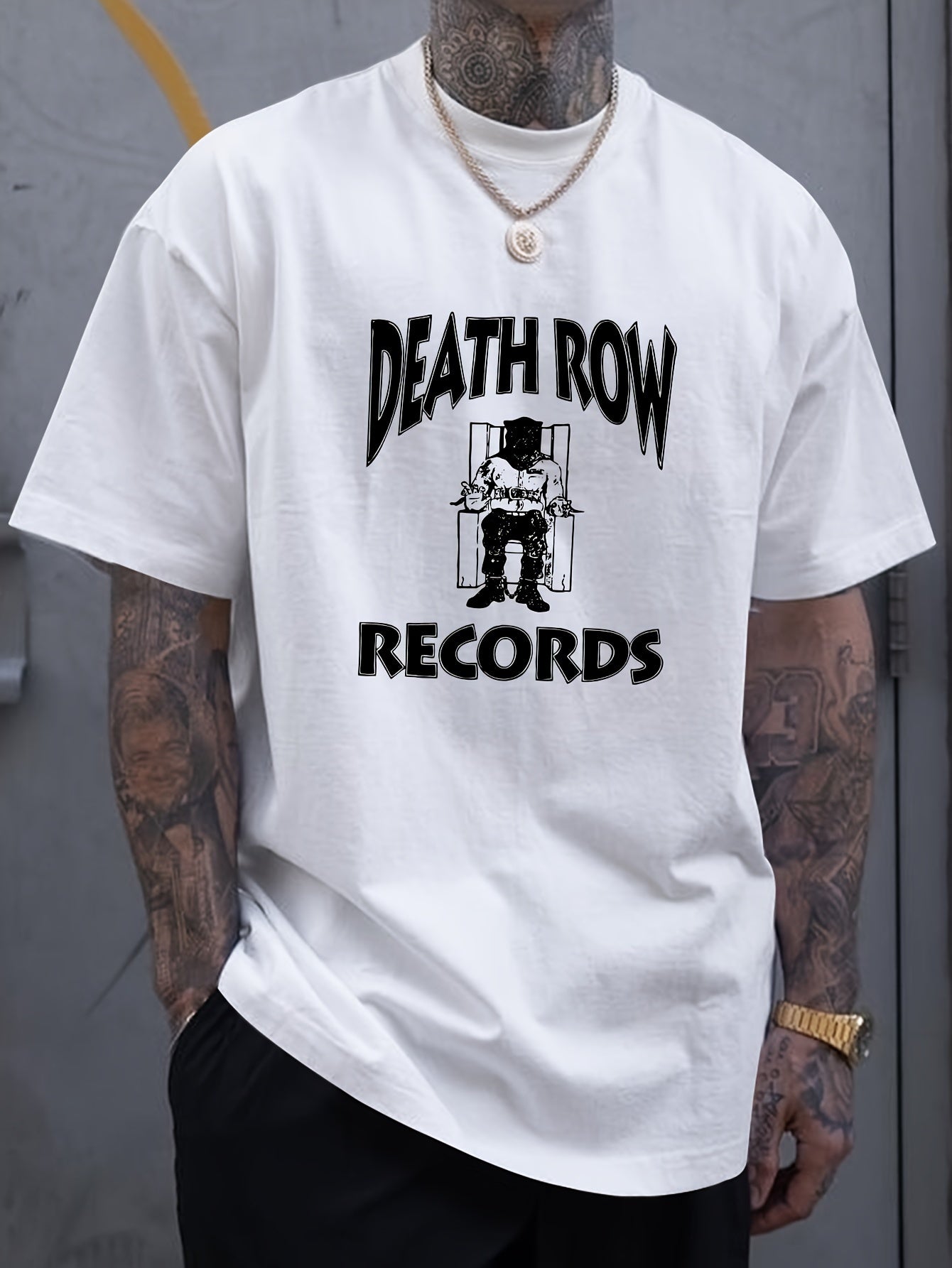 Men’s Death Row Records Tee (Selected Colors)